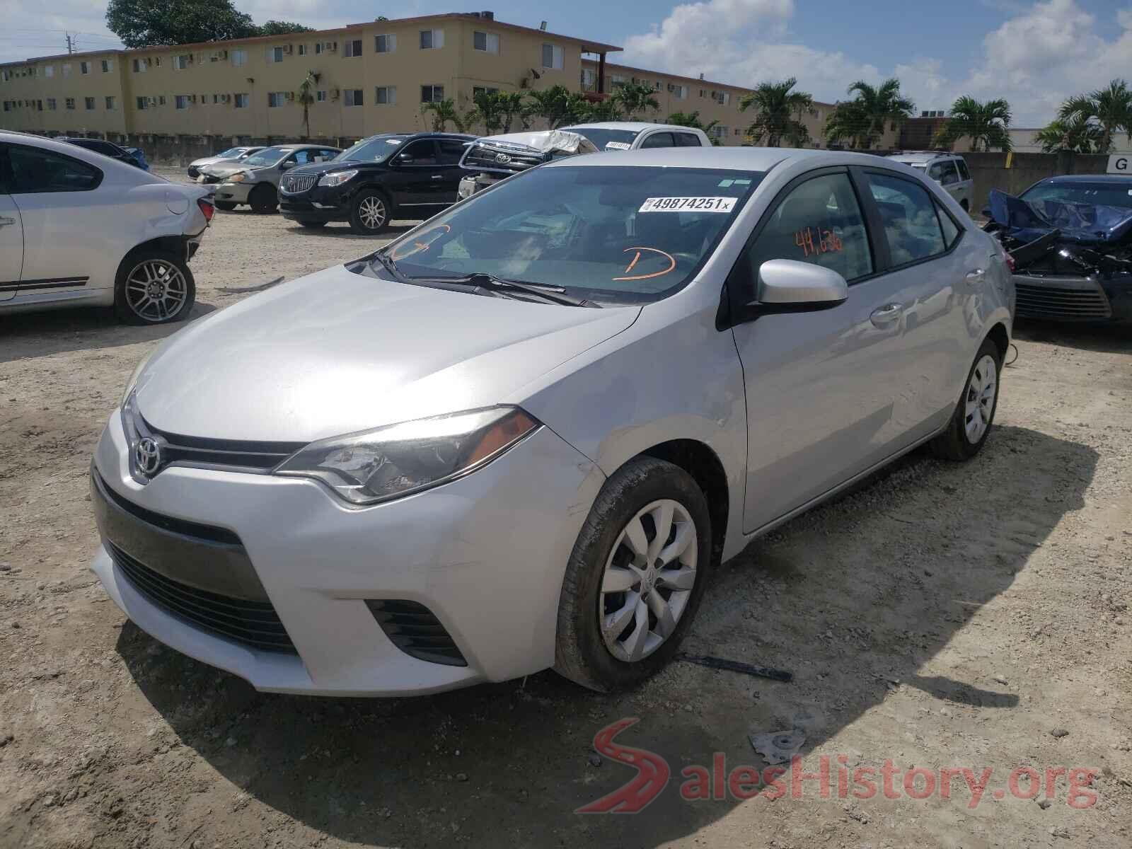 2T1BURHE4GC614325 2016 TOYOTA COROLLA