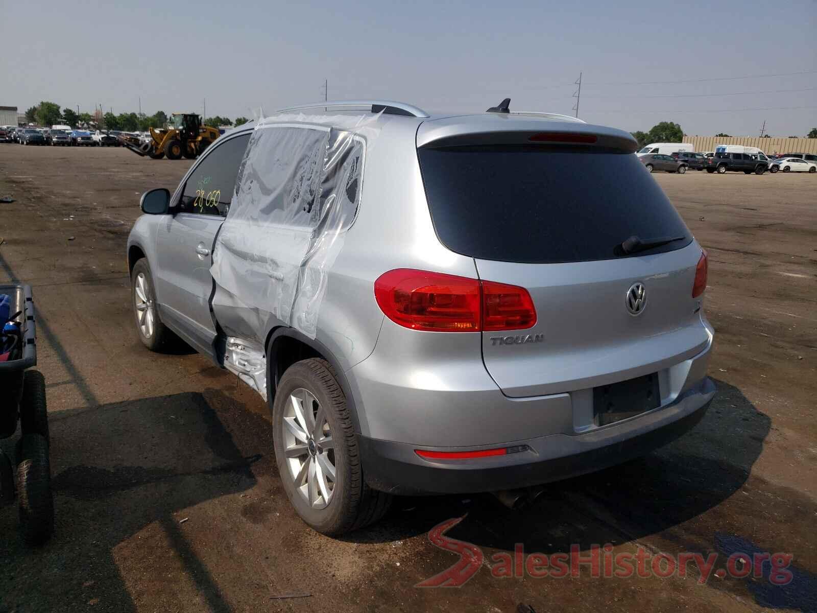 WVGSV7AXXHW501156 2017 VOLKSWAGEN TIGUAN