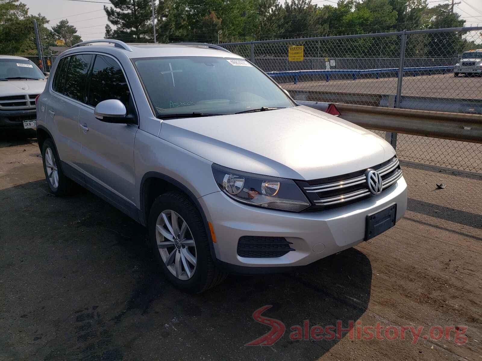 WVGSV7AXXHW501156 2017 VOLKSWAGEN TIGUAN