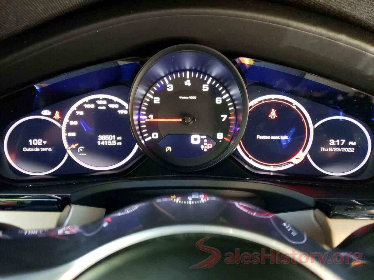 WP1AA2AYXKDA09722 2019 PORSCHE CAYENNE