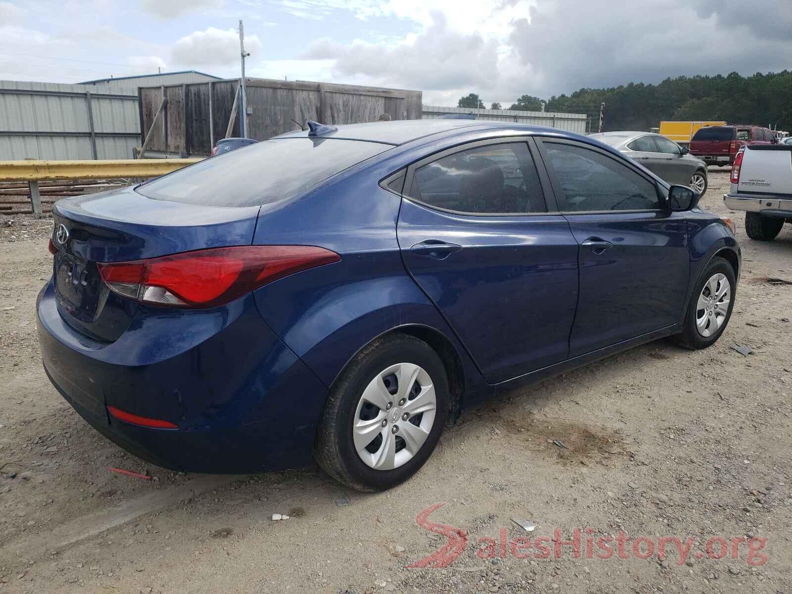 5NPDH4AE3GH774123 2016 HYUNDAI ELANTRA