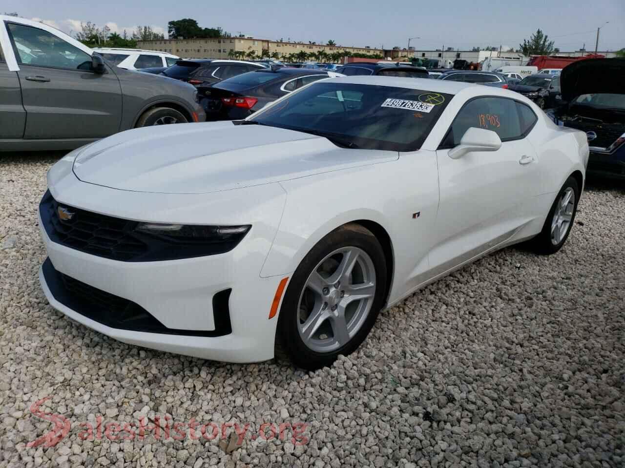 2022 CHEVROLET CAMARO VIN 1G1FB1RX2N0121512, auction photo