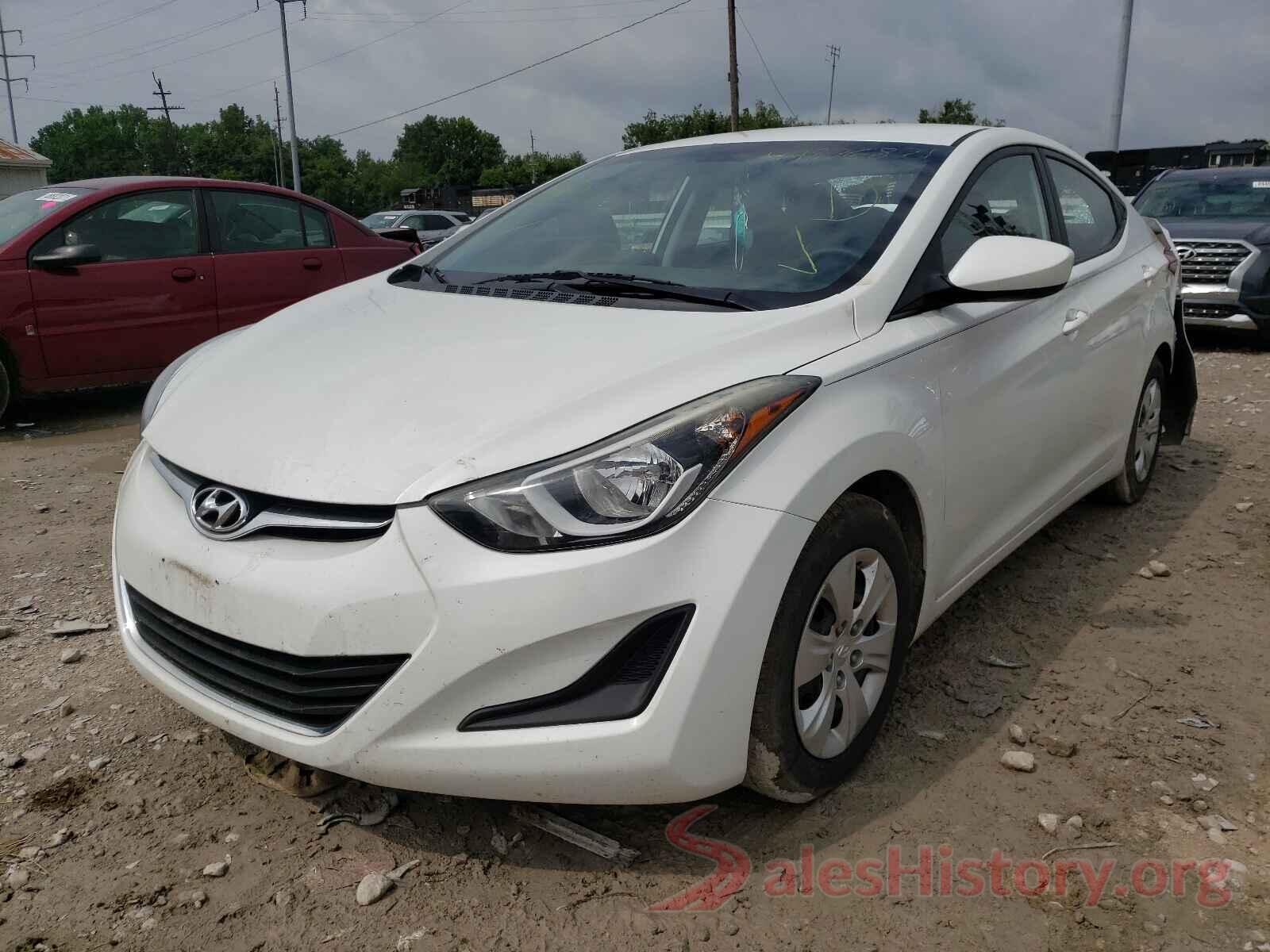 5NPDH4AE0GH734985 2016 HYUNDAI ELANTRA