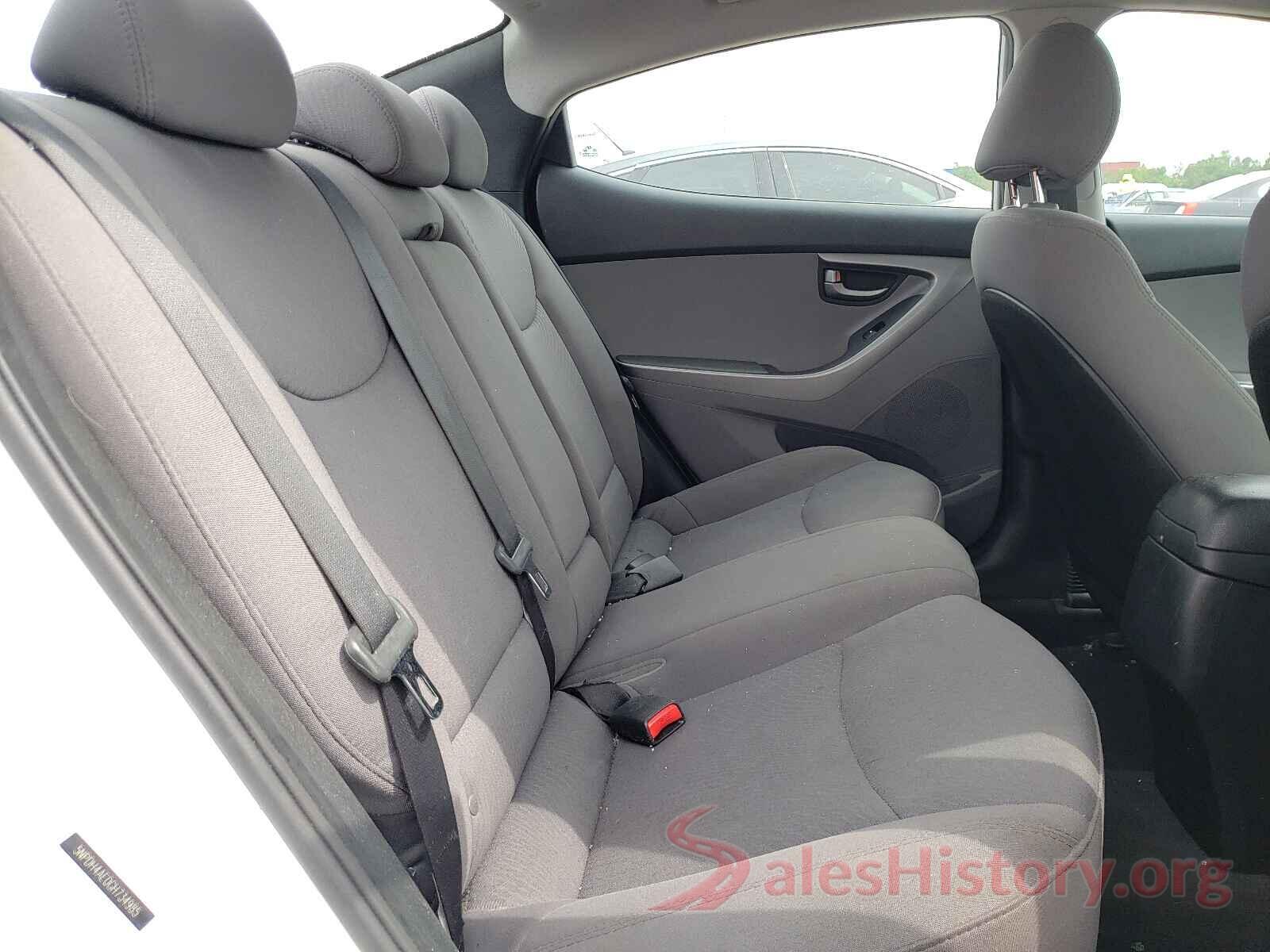 5NPDH4AE0GH734985 2016 HYUNDAI ELANTRA