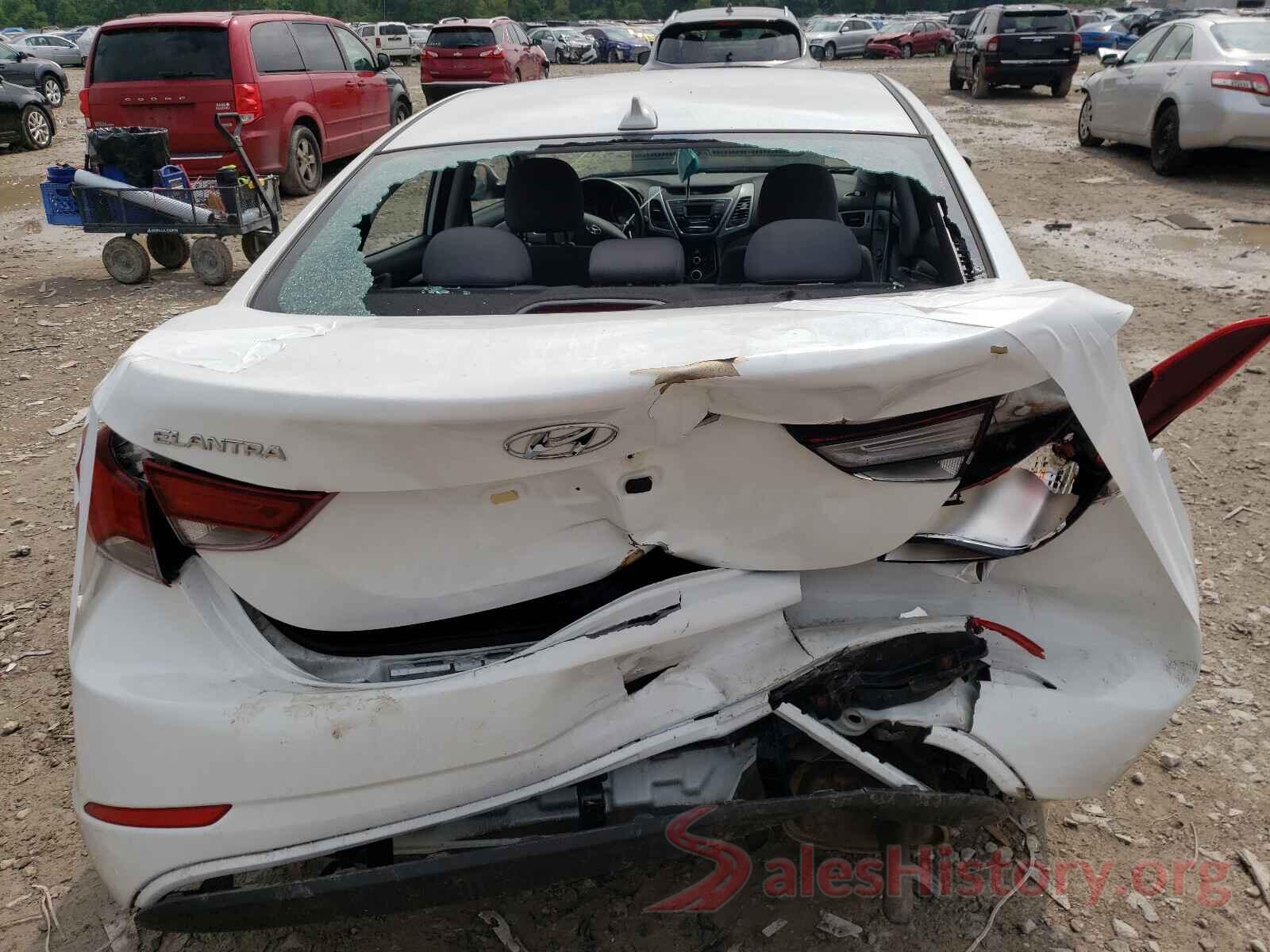 5NPDH4AE0GH734985 2016 HYUNDAI ELANTRA