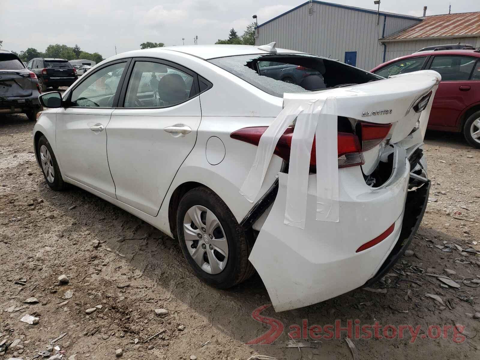 5NPDH4AE0GH734985 2016 HYUNDAI ELANTRA