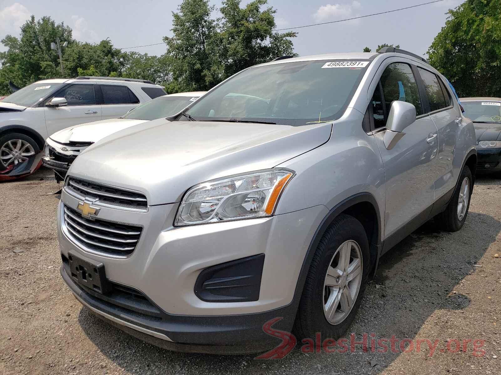 3GNCJLSB3GL276641 2016 CHEVROLET TRAX