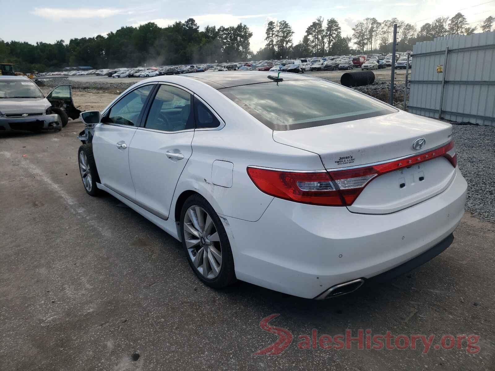 KMHFH4JG9GA540176 2016 HYUNDAI AZERA