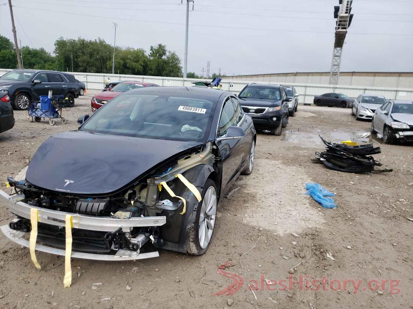 5YJ3E1EB2KF441633 2019 TESLA MODEL 3