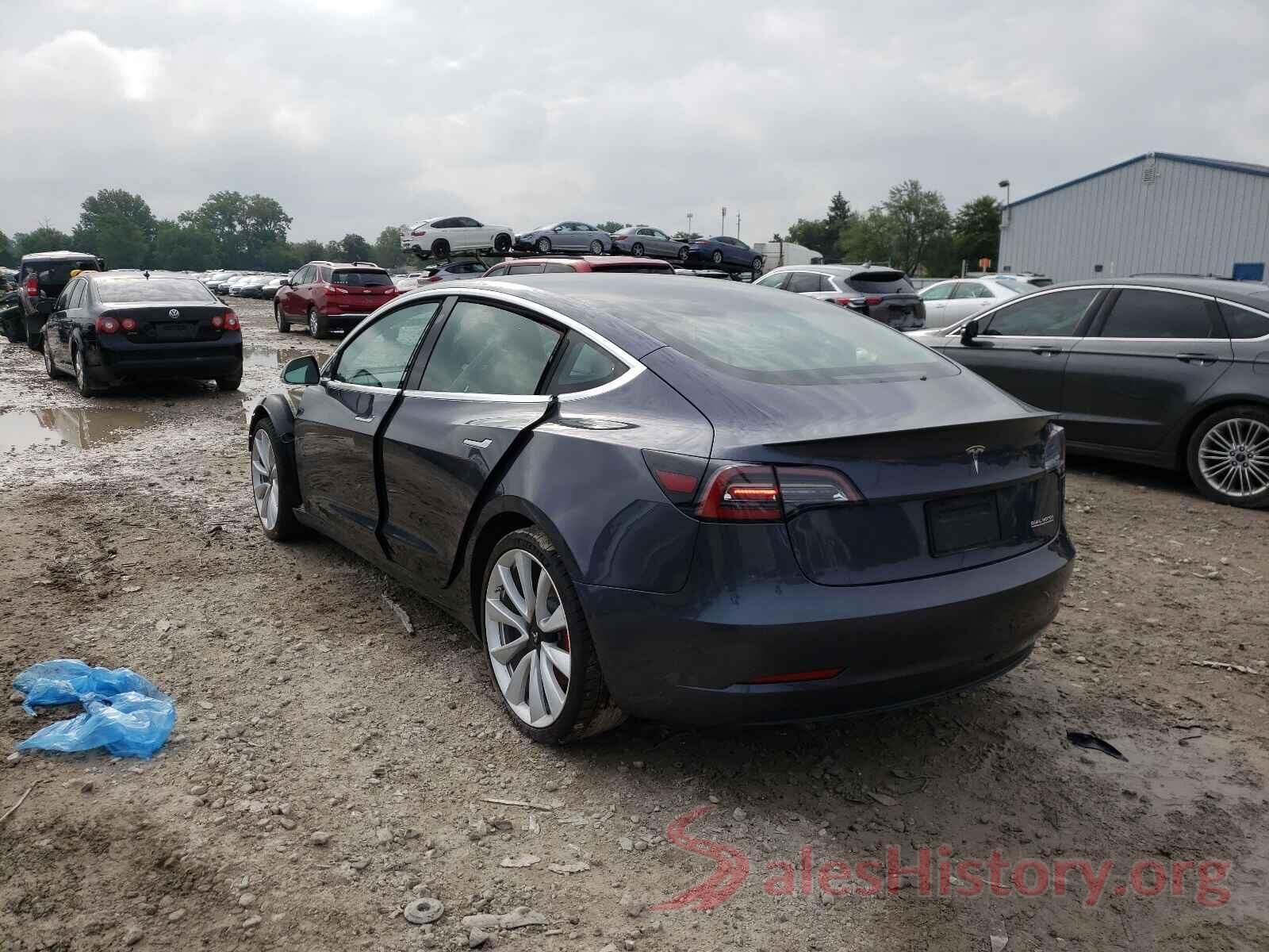 5YJ3E1EB2KF441633 2019 TESLA MODEL 3