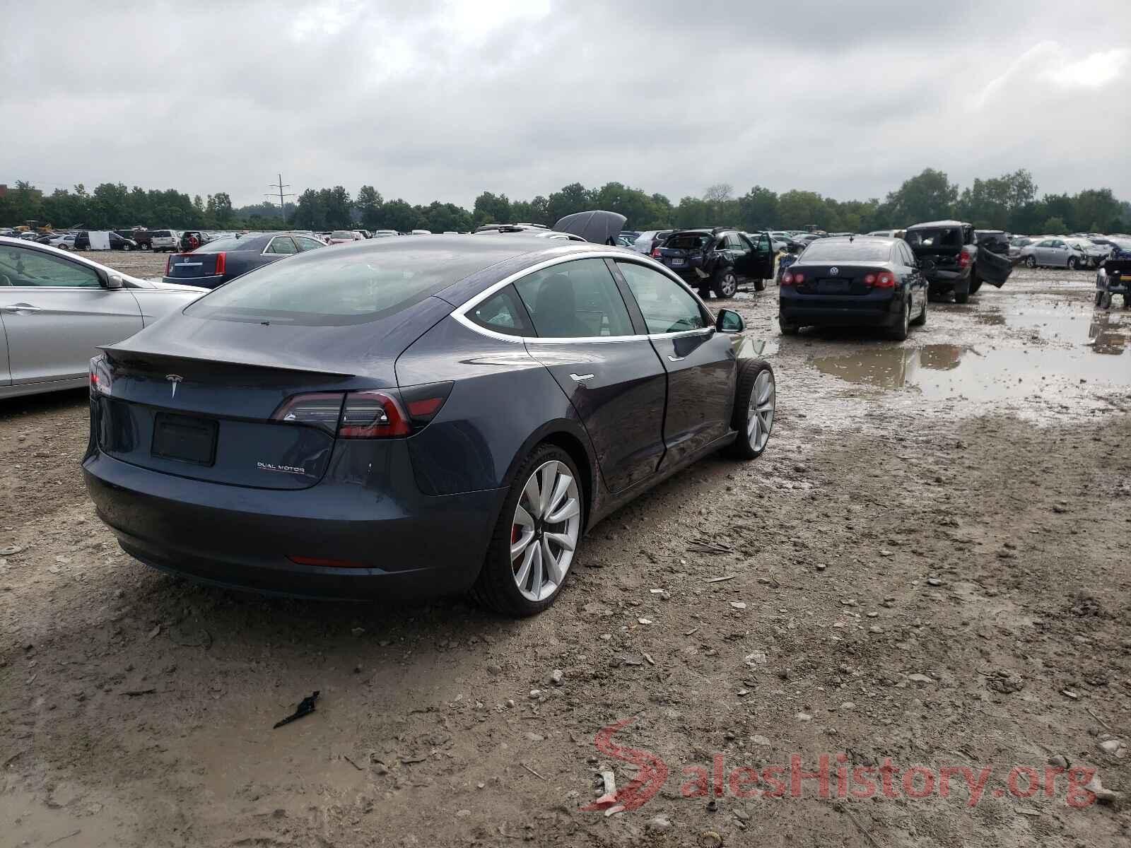 5YJ3E1EB2KF441633 2019 TESLA MODEL 3