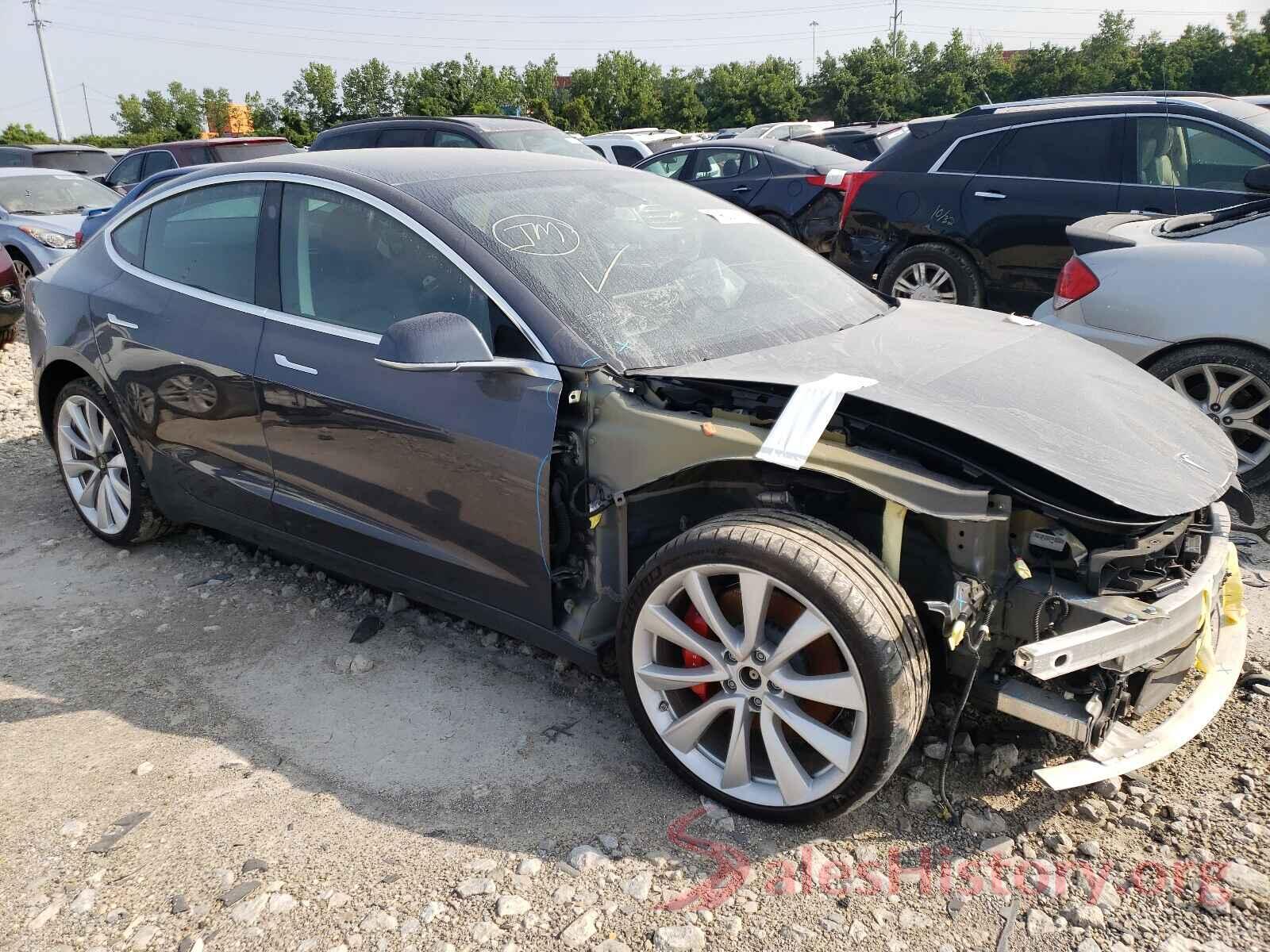 5YJ3E1EB2KF441633 2019 TESLA MODEL 3