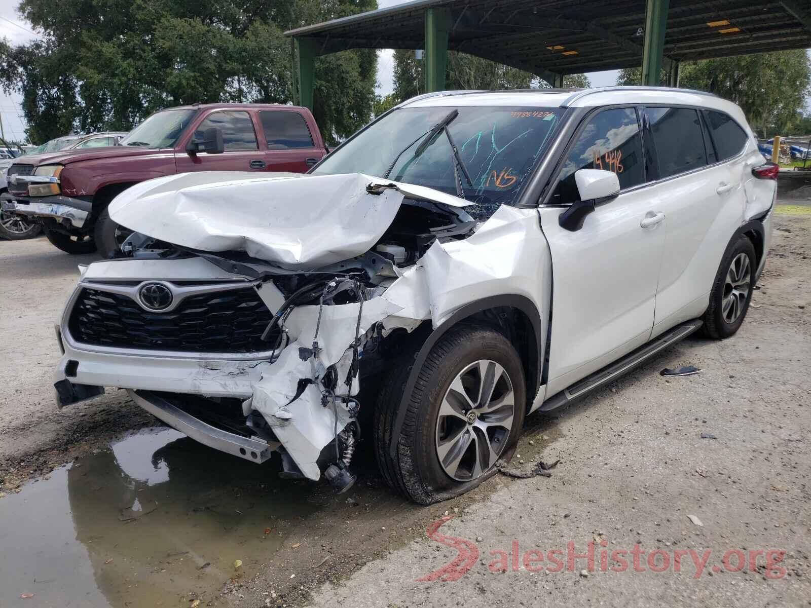 5TDGZRAH5LS017147 2020 TOYOTA HIGHLANDER