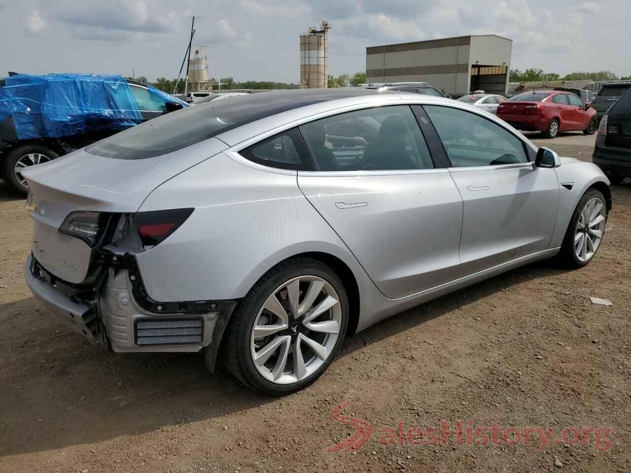 5YJ3E1EB4JF115847 2018 TESLA MODEL 3