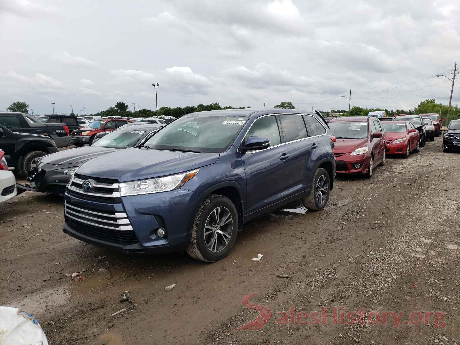 5TDBZRFH7HS401019 2017 TOYOTA HIGHLANDER