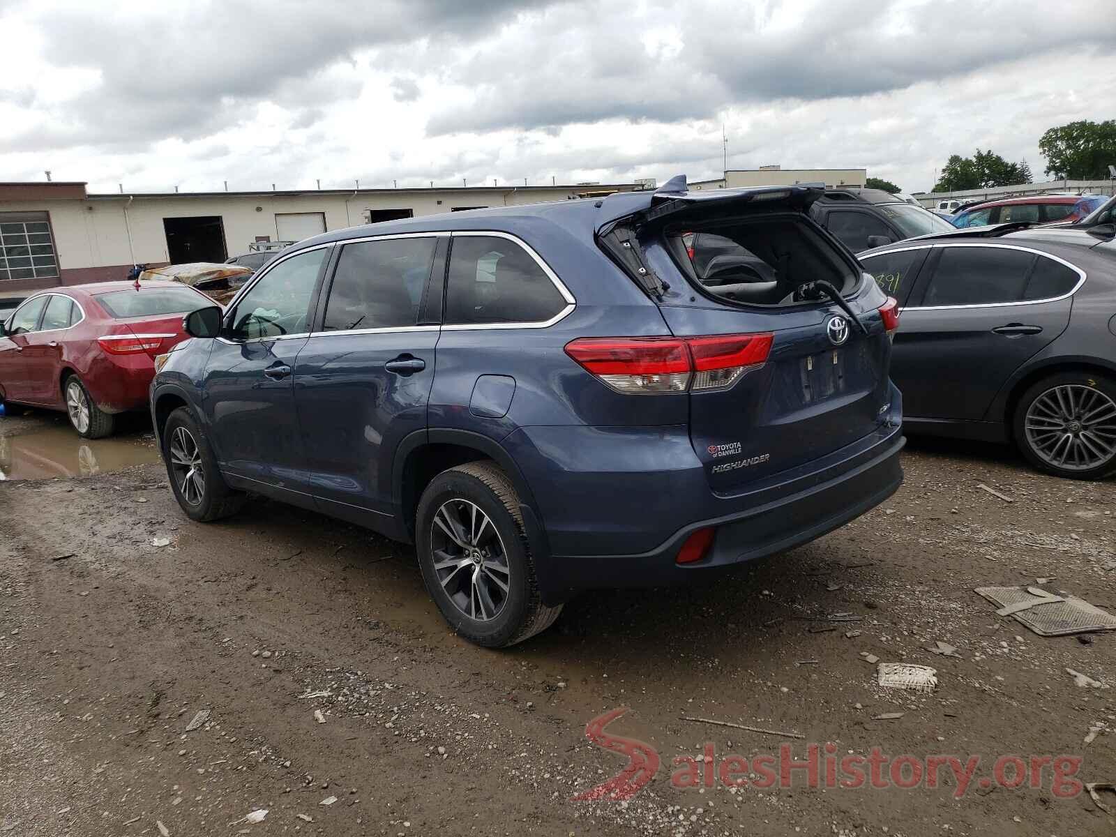 5TDBZRFH7HS401019 2017 TOYOTA HIGHLANDER