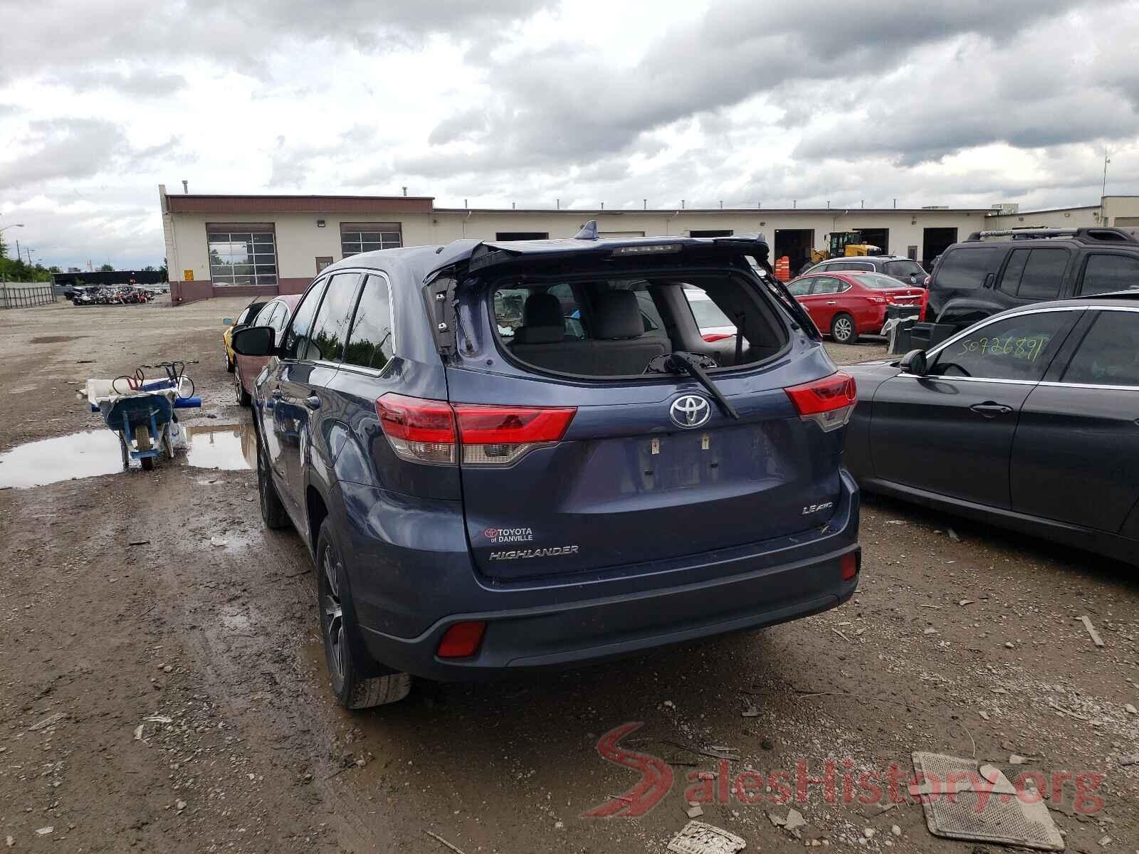 5TDBZRFH7HS401019 2017 TOYOTA HIGHLANDER