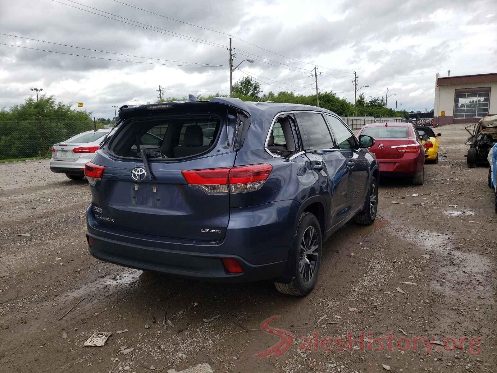 5TDBZRFH7HS401019 2017 TOYOTA HIGHLANDER