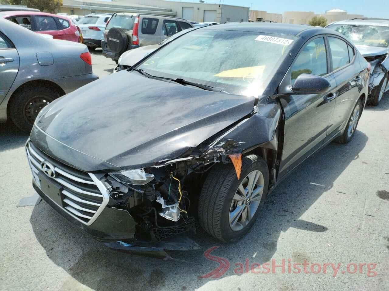 KMHD84LF7JU467682 2018 HYUNDAI ELANTRA