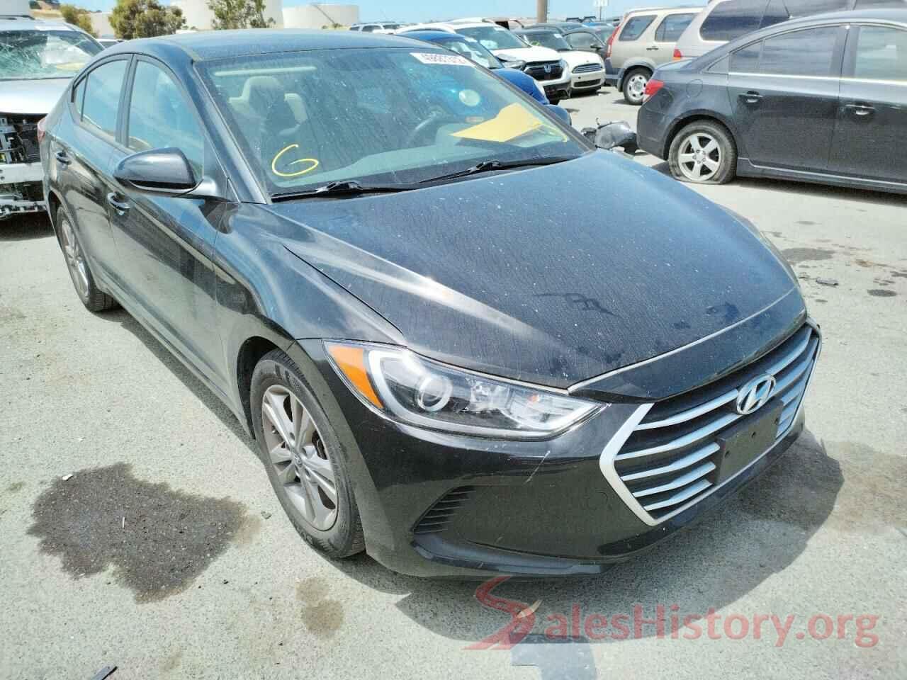 KMHD84LF7JU467682 2018 HYUNDAI ELANTRA