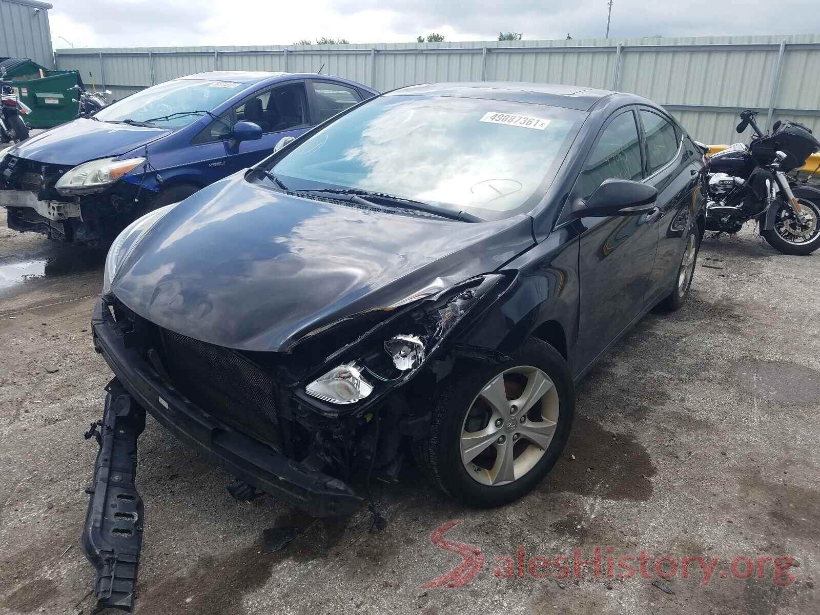 KMHDH4AE7GU601903 2016 HYUNDAI ELANTRA