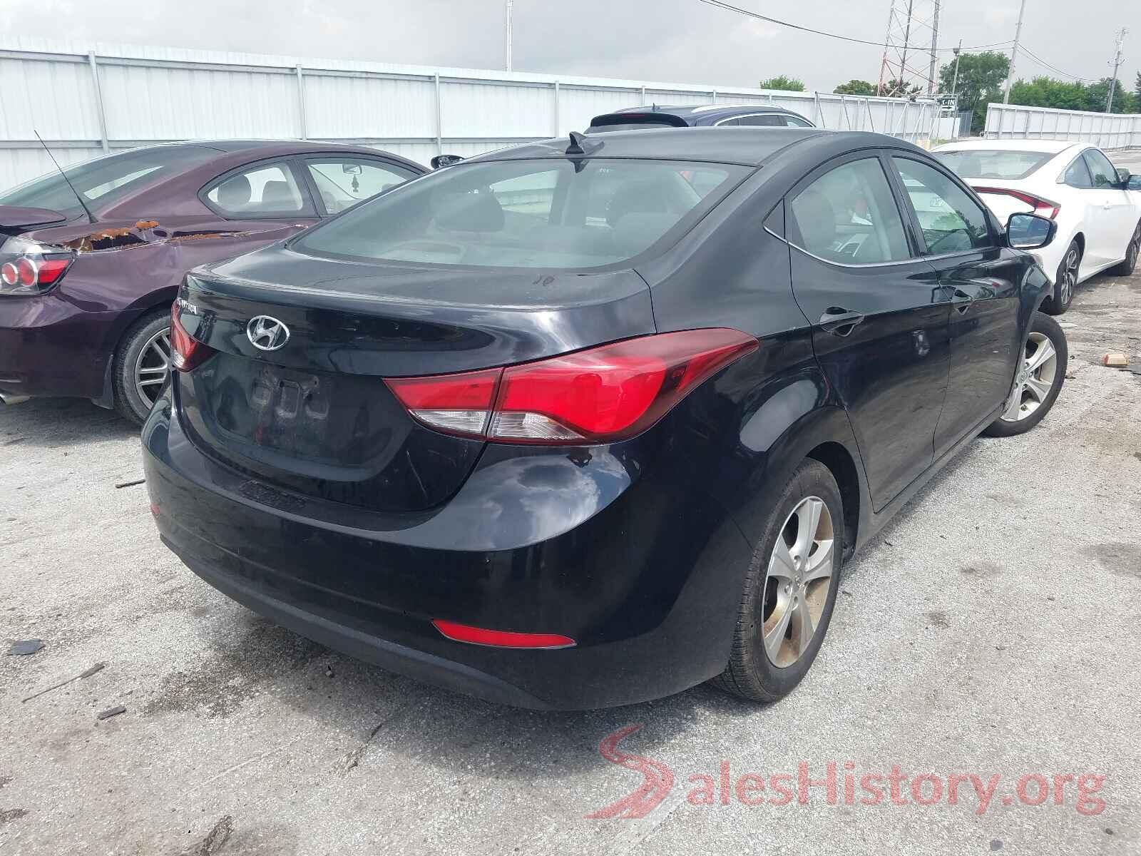 KMHDH4AE7GU601903 2016 HYUNDAI ELANTRA