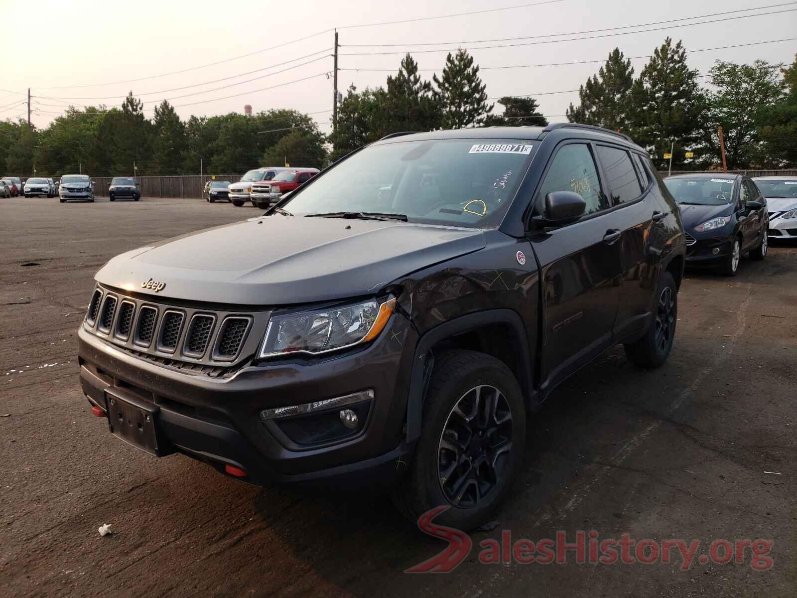 3C4NJDDB2KT733551 2019 JEEP COMPASS