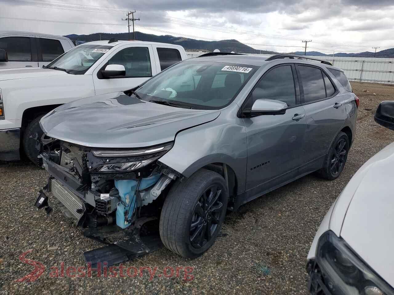 2024 CHEVROLET EQUINOX VIN 3GNAXWEG2RS126026, auction photo
