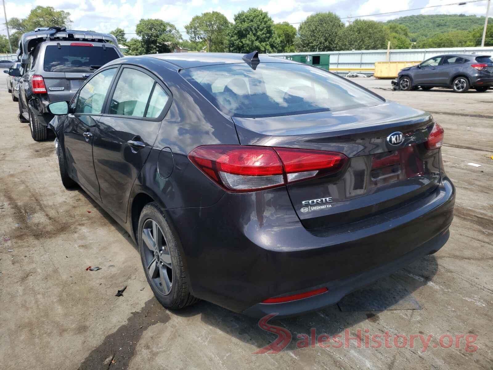 3KPFL4A7XJE193920 2018 KIA FORTE