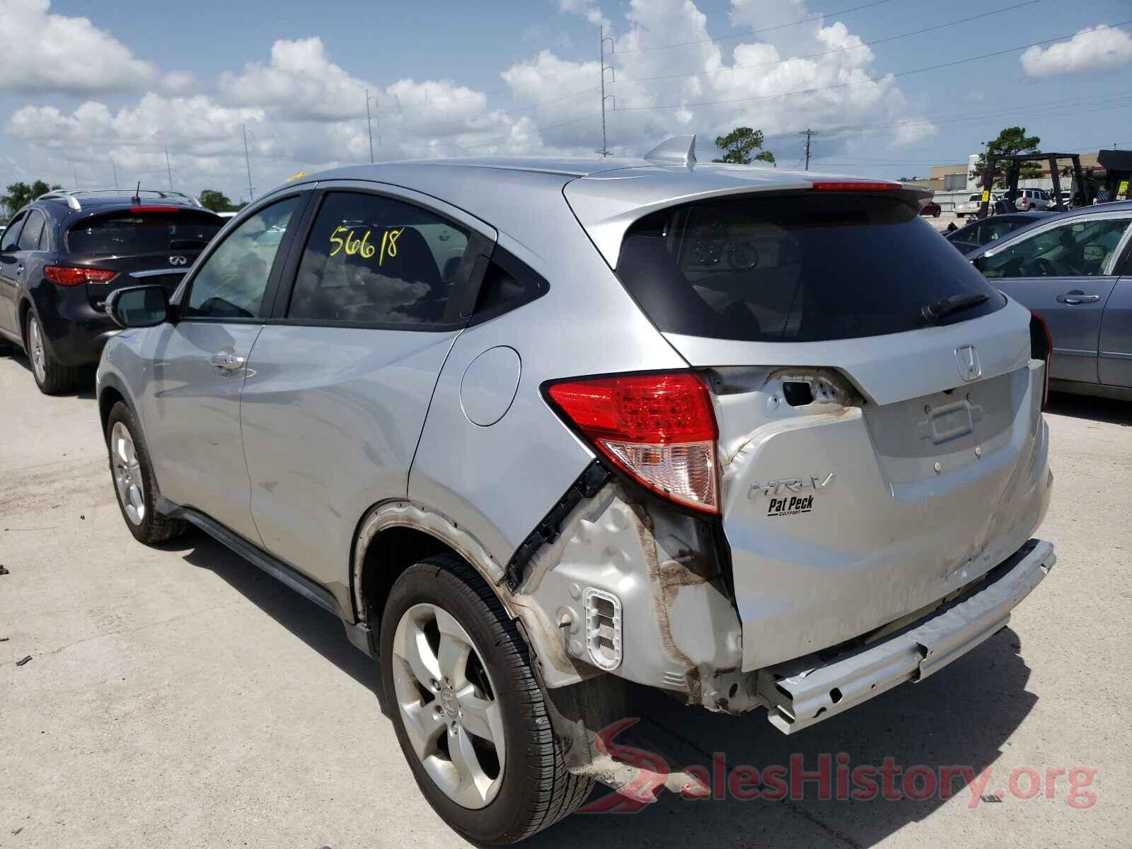 3CZRU5H58GM730068 2016 HONDA HR-V