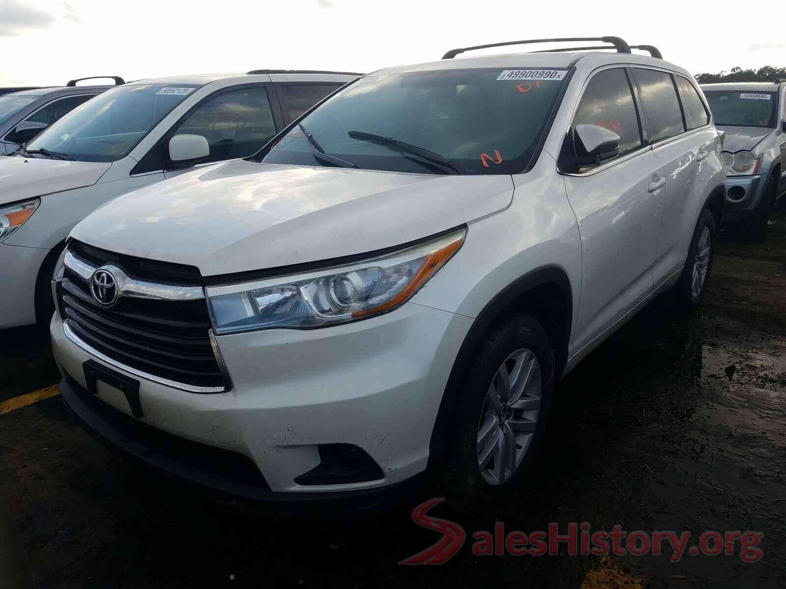 5TDZKRFH8GS145006 2016 TOYOTA HIGHLANDER