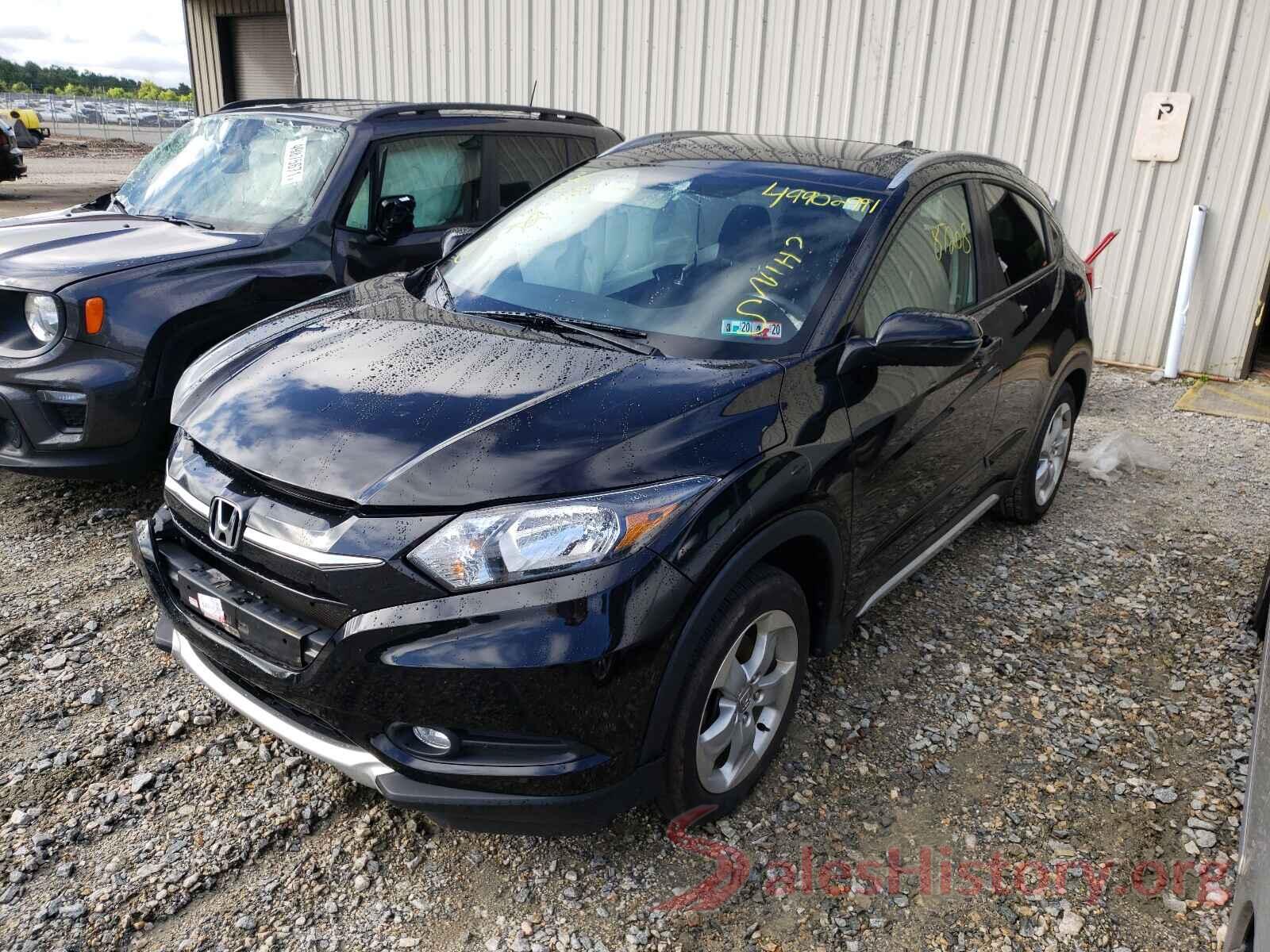 3CZRU6H73GM733886 2016 HONDA HR-V