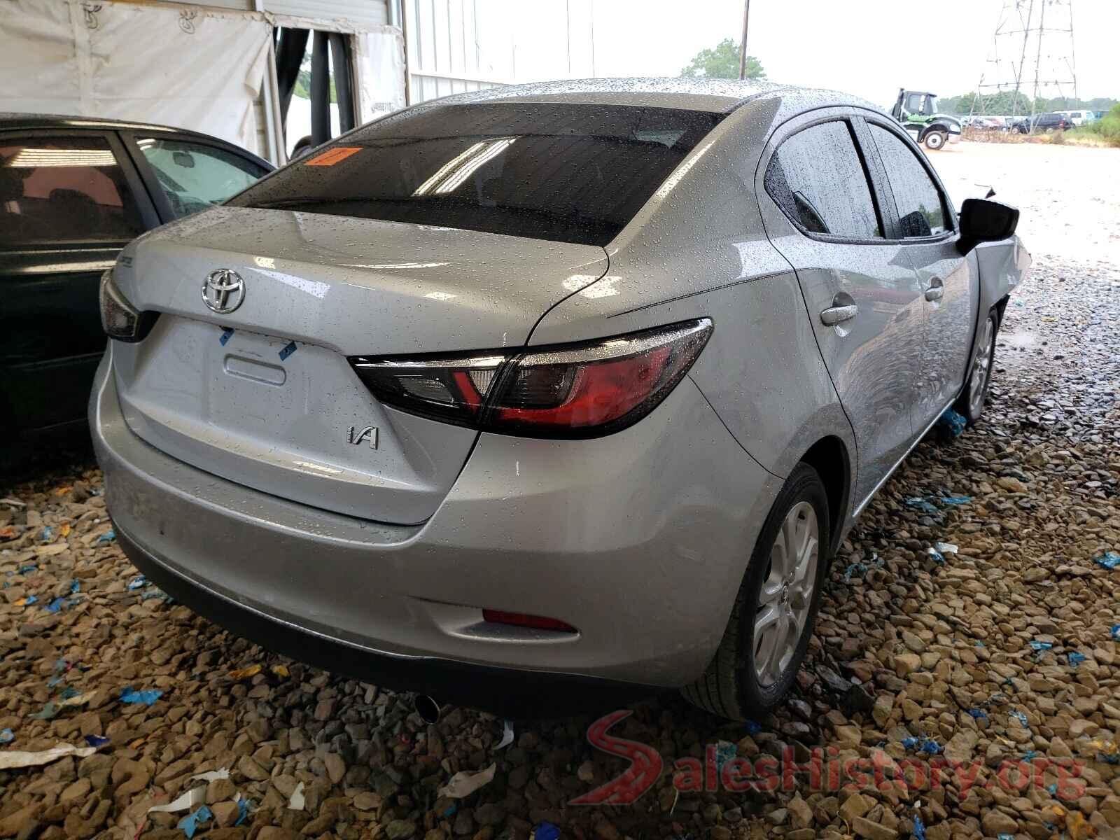 3MYDLBYV1HY185845 2017 TOYOTA YARIS