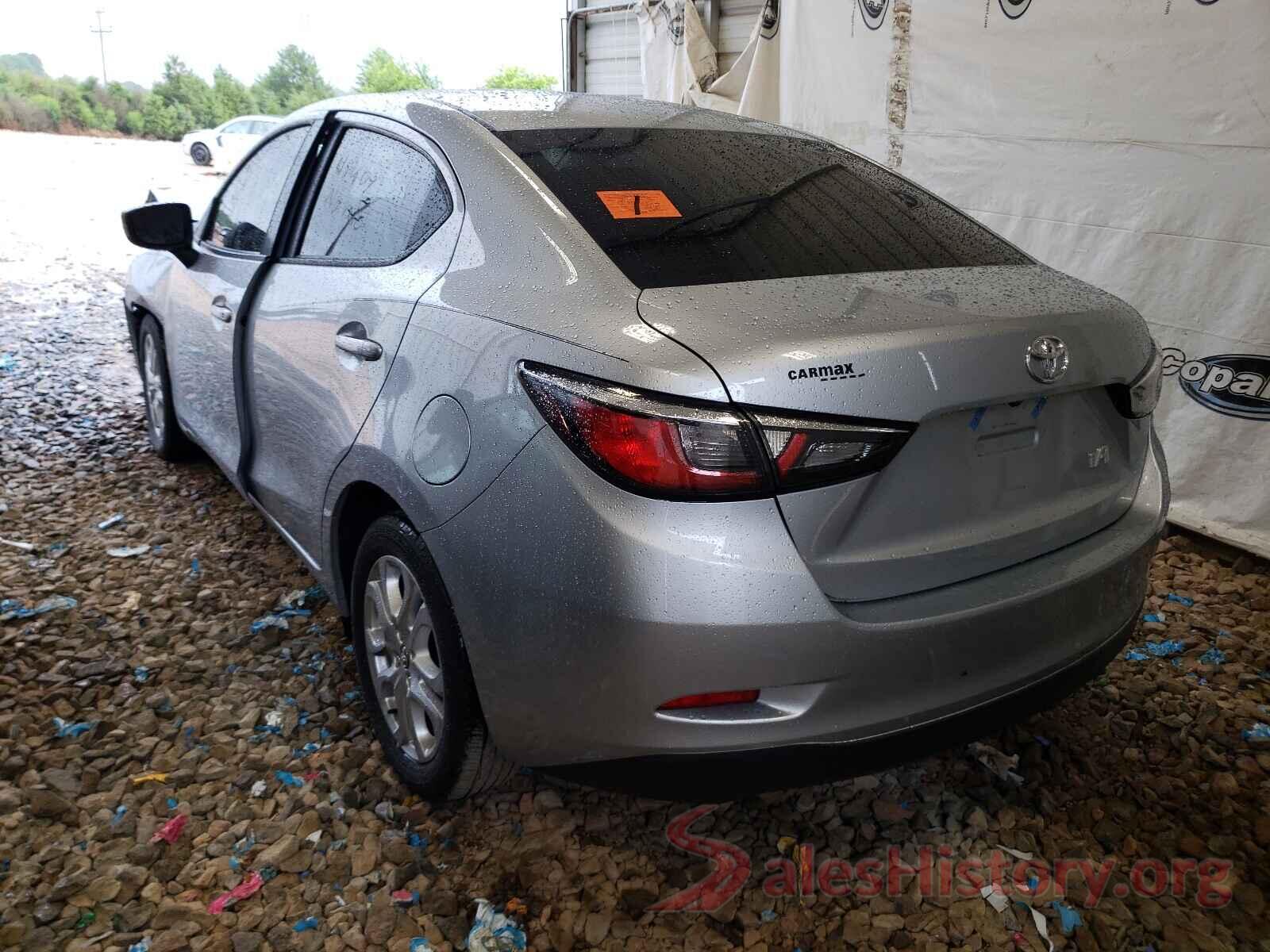 3MYDLBYV1HY185845 2017 TOYOTA YARIS