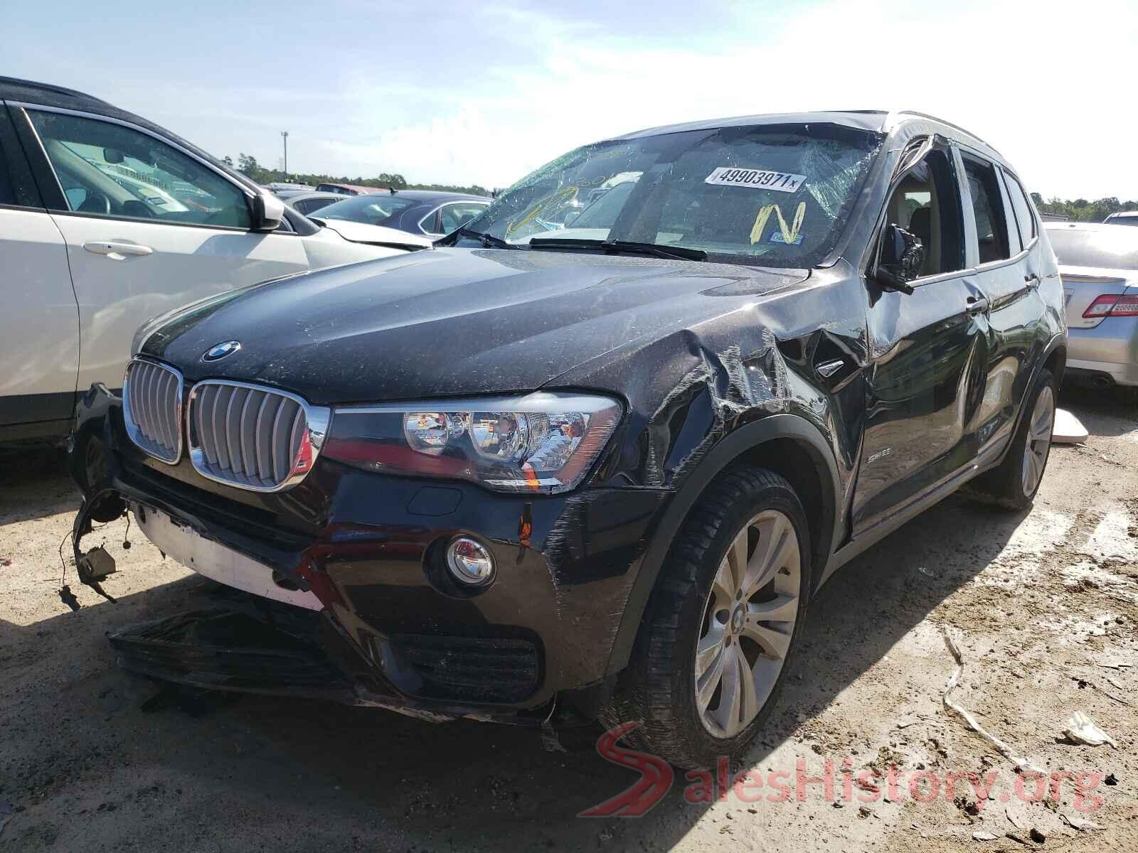 5UXWZ7C58G0T43325 2016 BMW X3