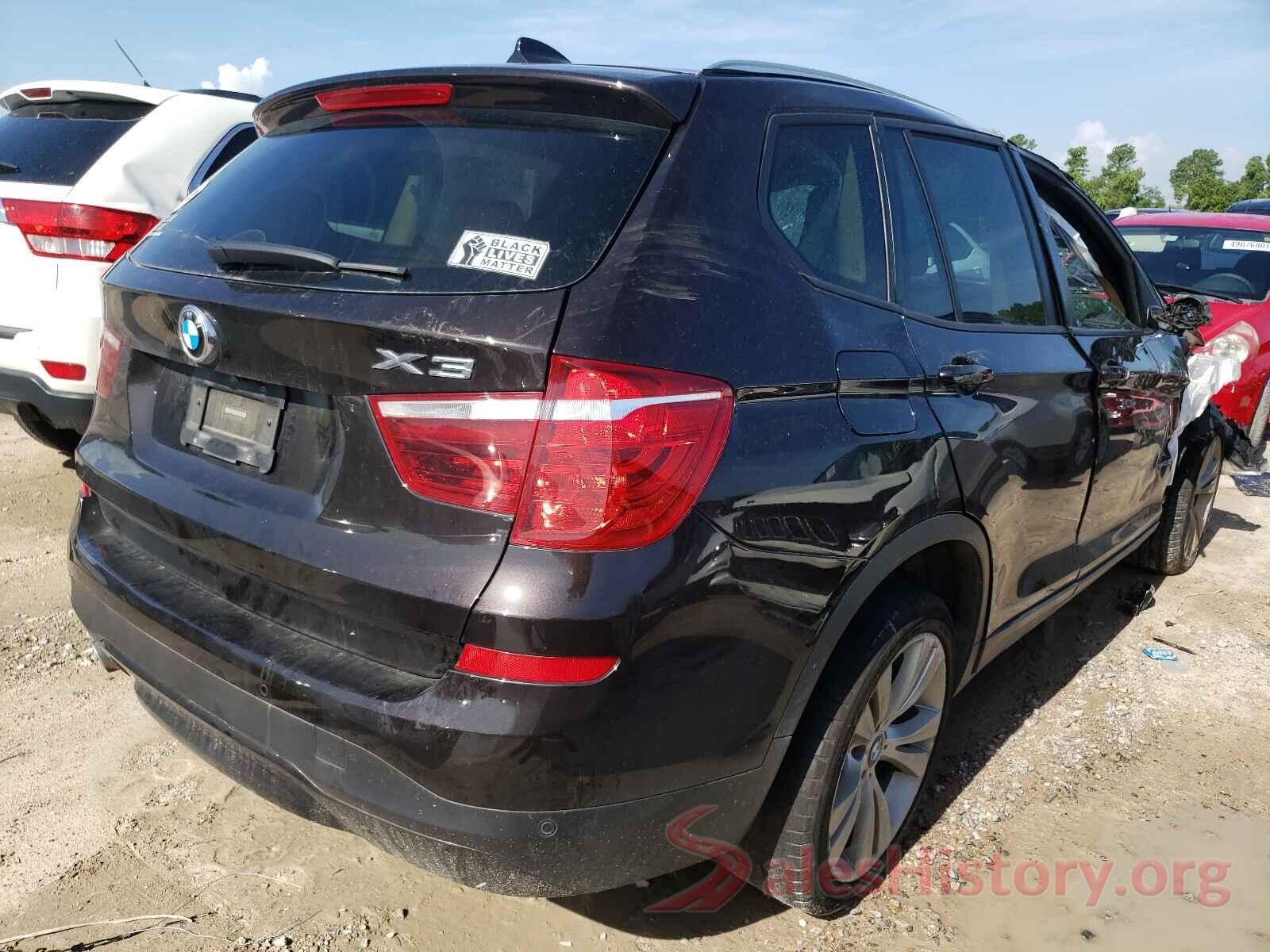 5UXWZ7C58G0T43325 2016 BMW X3