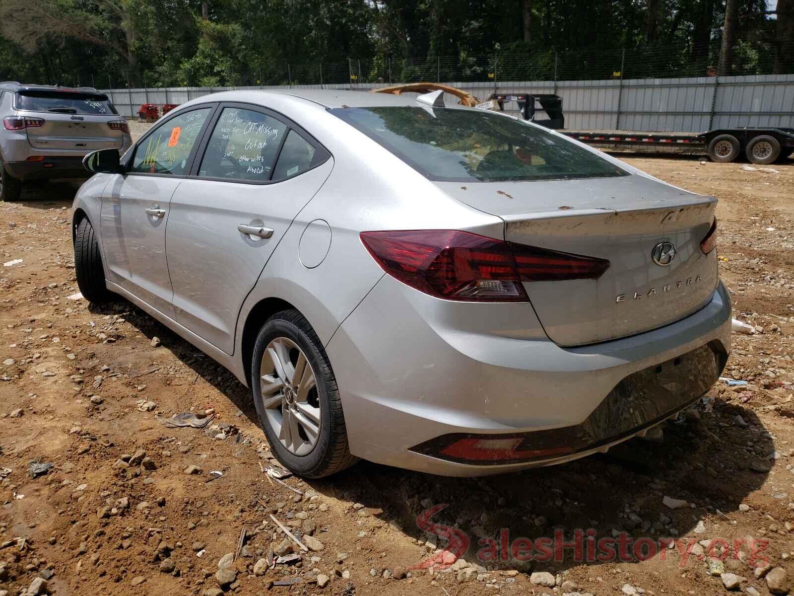 5NPD84LF9KH458868 2019 HYUNDAI ELANTRA