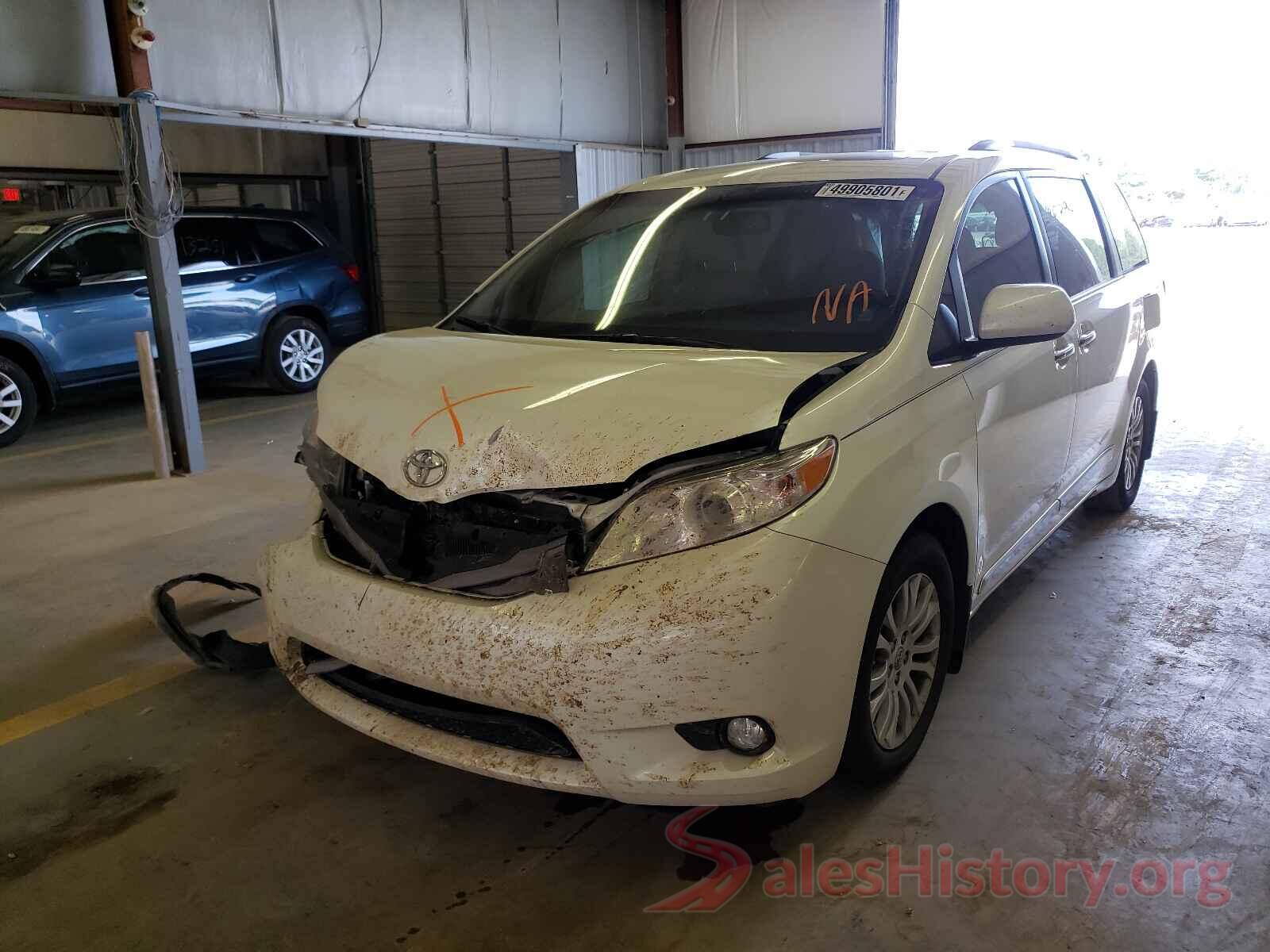 5TDYK3DC9GS714686 2016 TOYOTA SIENNA