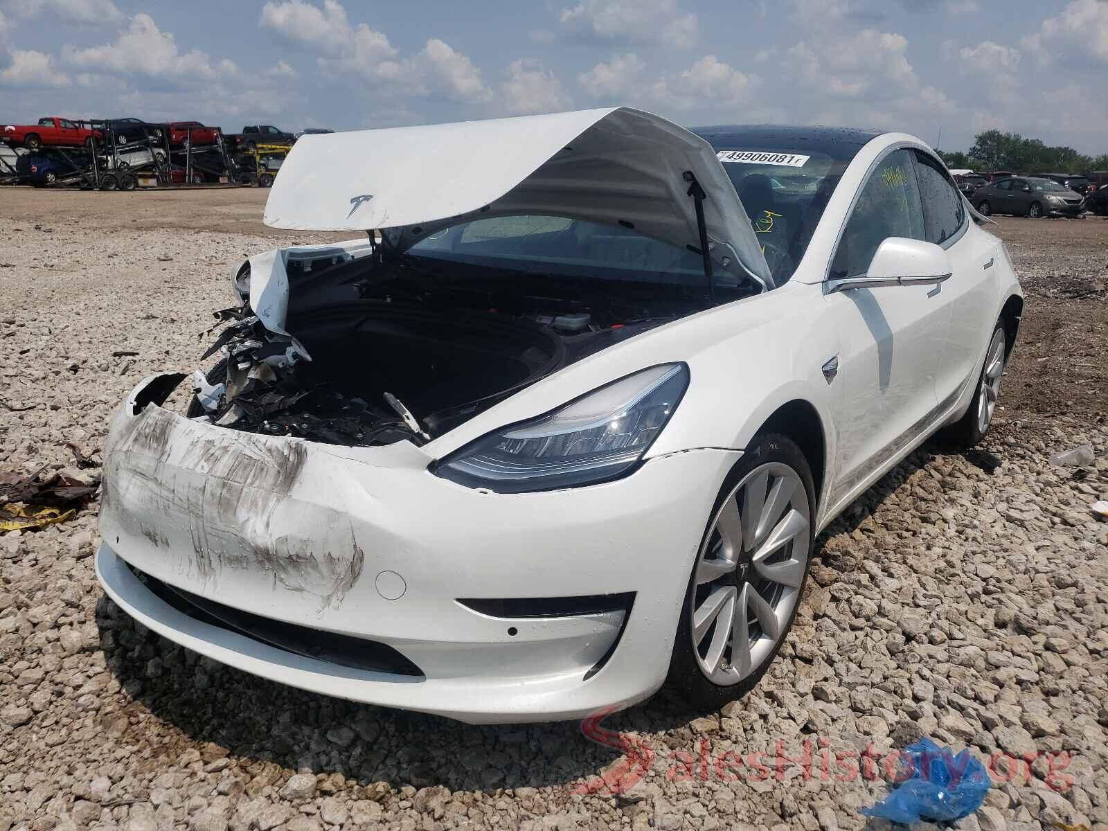 5YJ3E1EA4KF311876 2019 TESLA MODEL 3