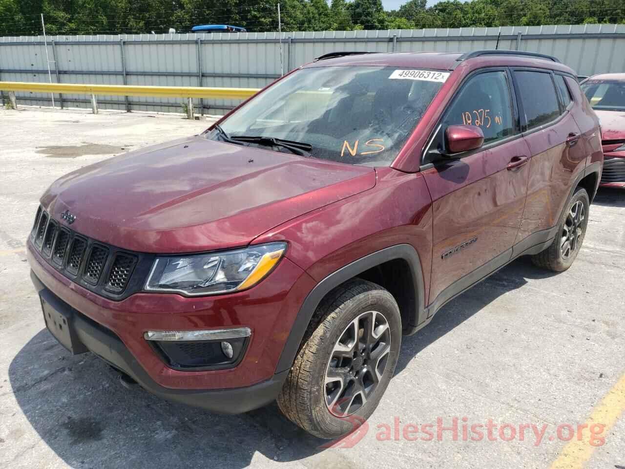 3C4NJDAB0LT234401 2020 JEEP COMPASS