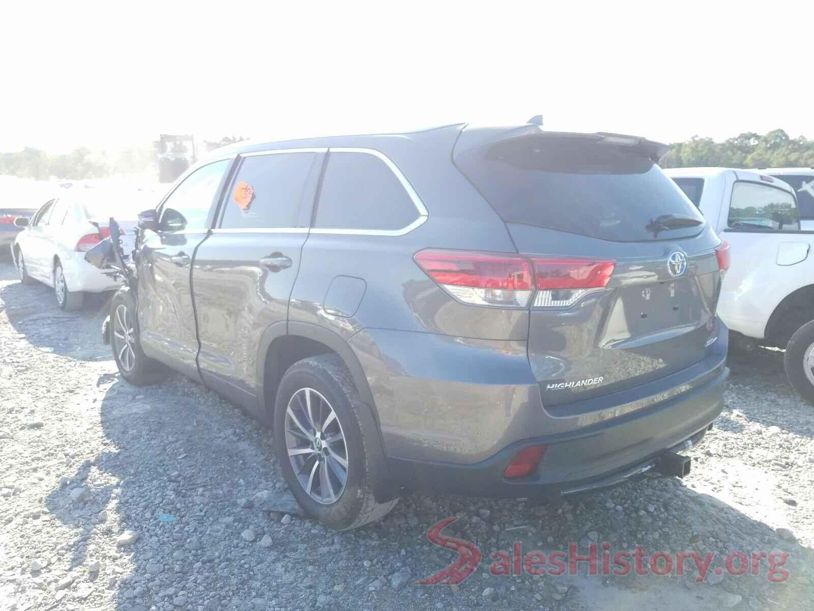 5TDJZRFH0KS713122 2019 TOYOTA HIGHLANDER