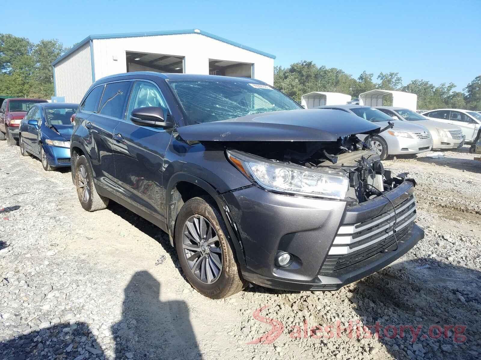 5TDJZRFH0KS713122 2019 TOYOTA HIGHLANDER