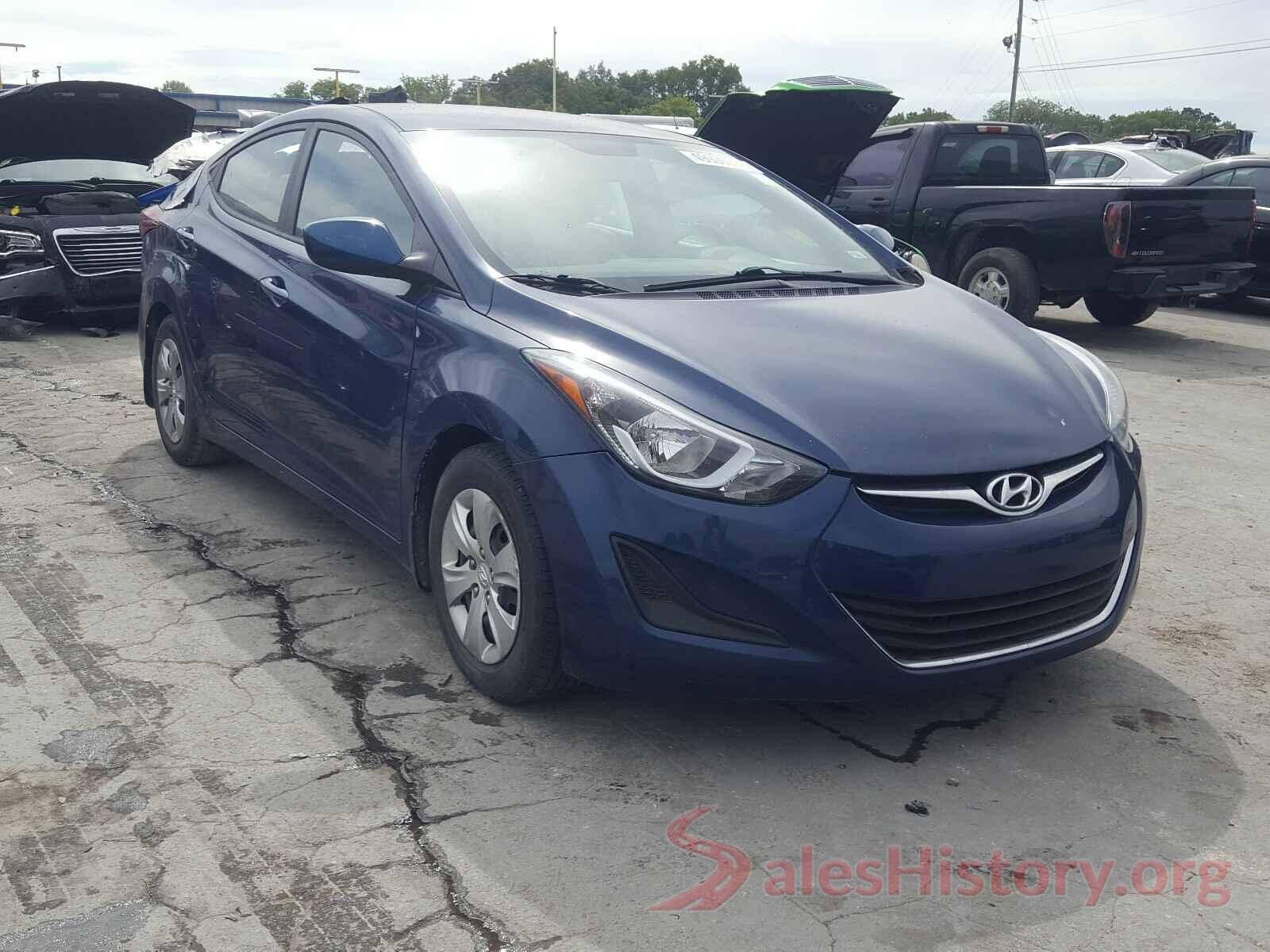 KMHDH4AE4GU524956 2016 HYUNDAI ELANTRA