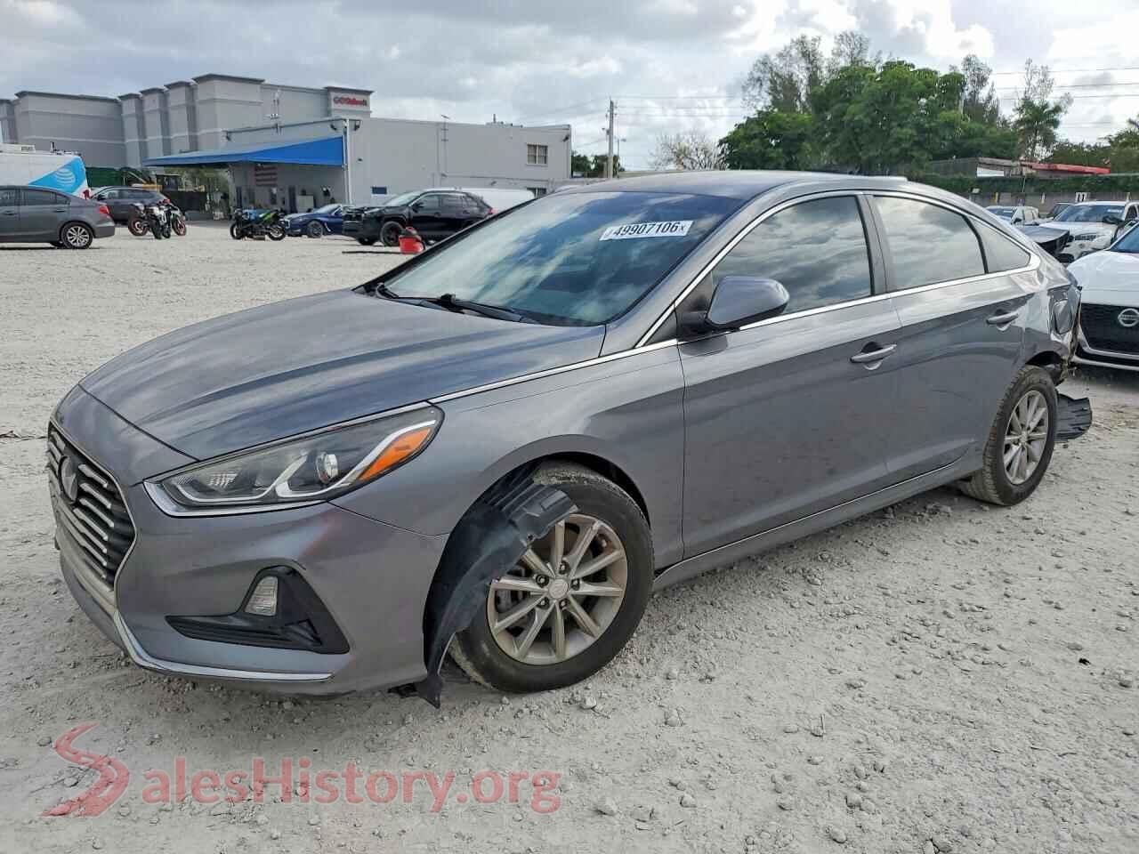 2019 HYUNDAI SONATA VIN 5NPE24AF3KH776705, auction photo