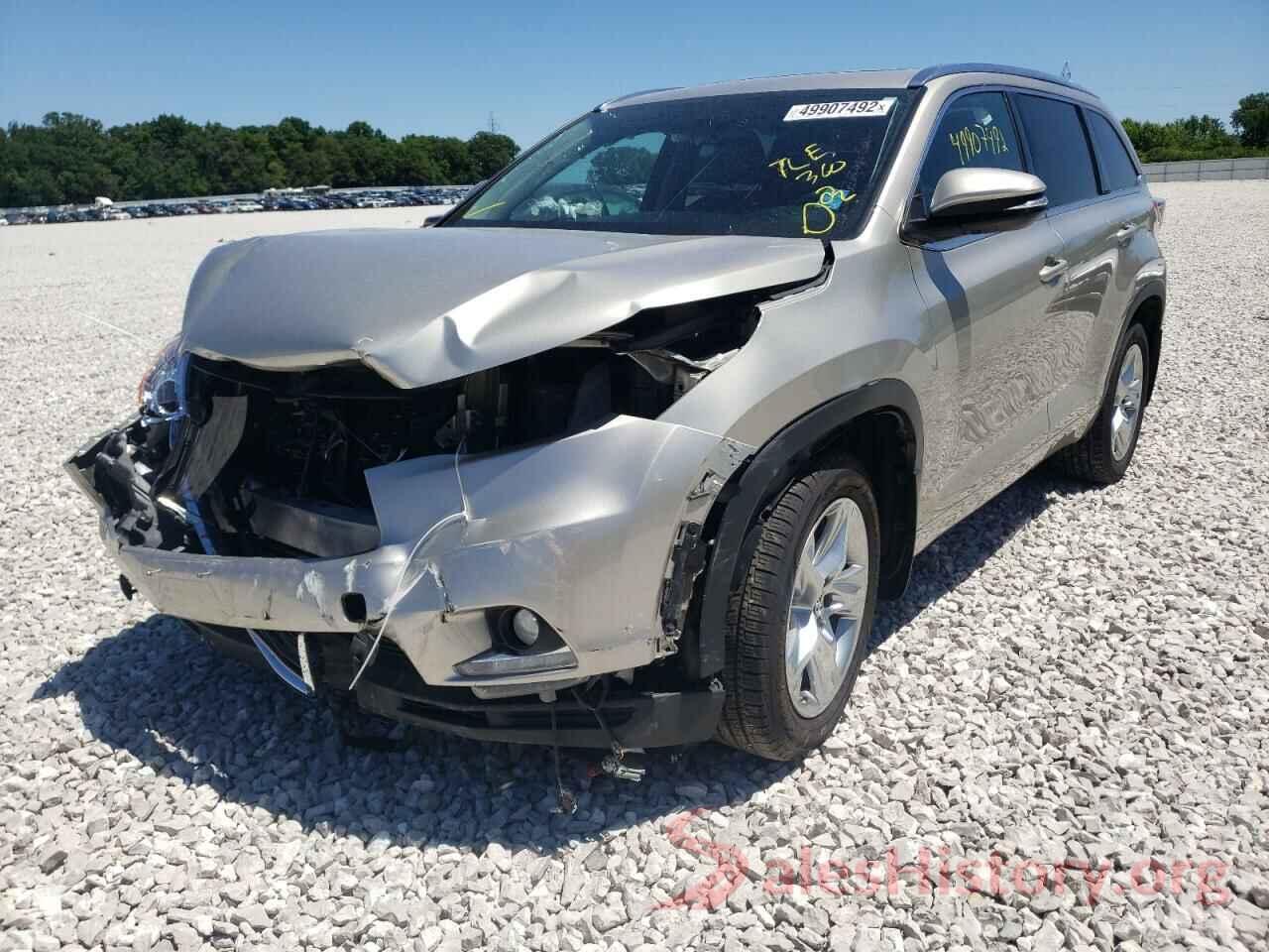 5TDDKRFH4GS252578 2016 TOYOTA HIGHLANDER