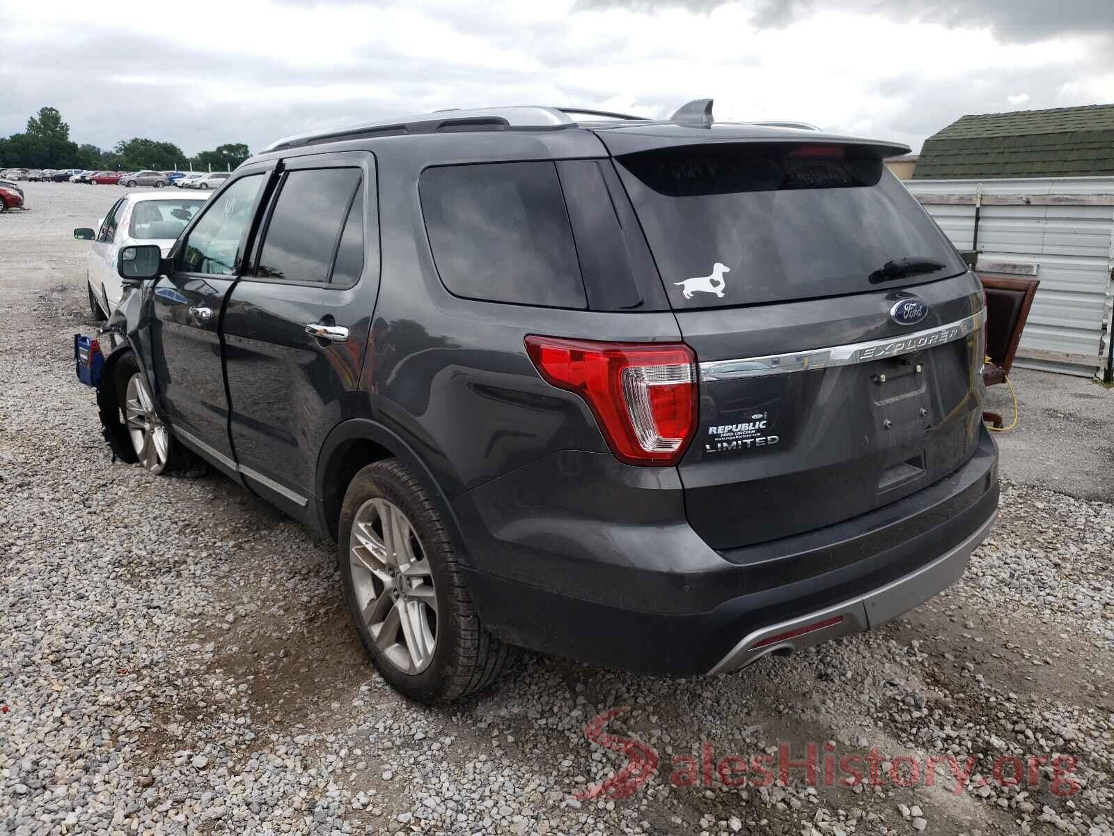 1FM5K8F82HGB14480 2017 FORD EXPLORER