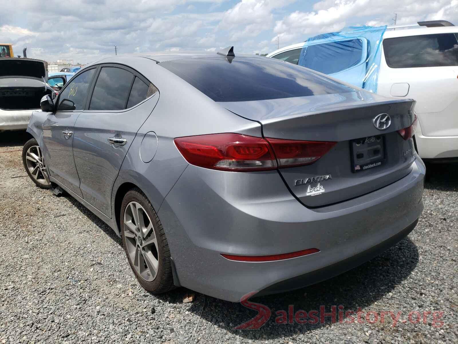 5NPD84LFXHH082075 2017 HYUNDAI ELANTRA