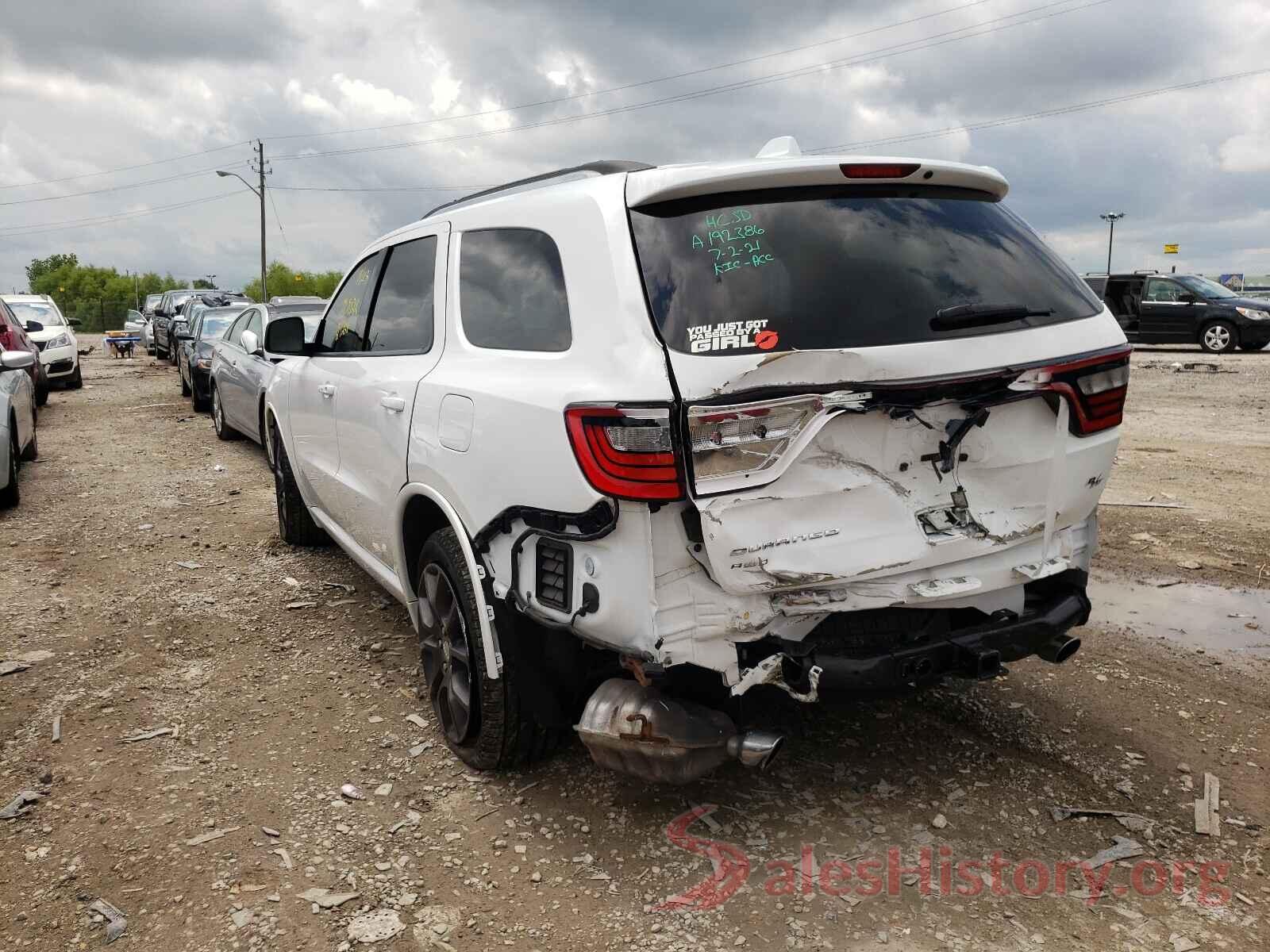 1C4SDJCT1HC649115 2017 DODGE DURANGO