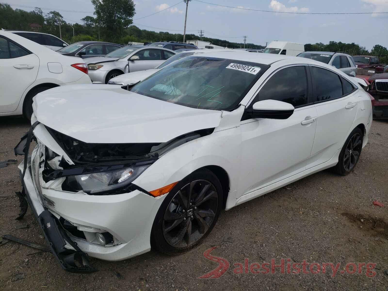 2HGFC2F81KH502641 2019 HONDA CIVIC