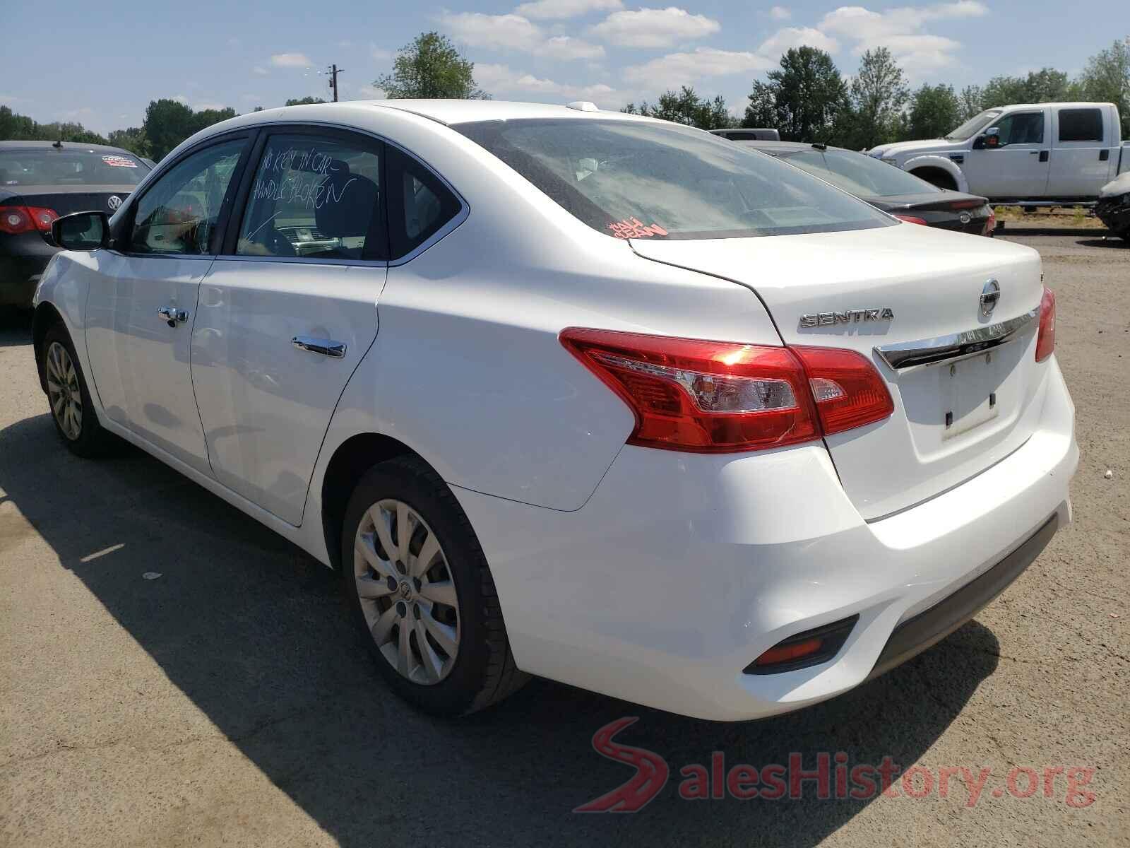 3N1AB7AP0GL640485 2016 NISSAN SENTRA